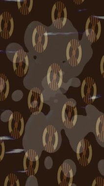 Benzersiz hareket dokusu tasarım sanatı ile profesyonel video düzenleme için modern soyut grafikler