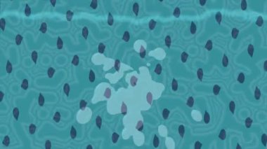 Benzersiz video giriş tasarımı projeleri için detaylı yüzey kalıbı film animasyon stili grafik girişi