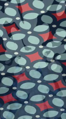 Benzersiz video giriş tasarımı projeleri için detaylı yüzey kalıbı film animasyon stili grafik girişi