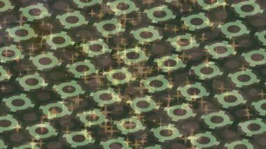 Benzersiz hareket grafikleri tasarım sanatına sahip yaratıcı film üretimi için özet bir arkaplan