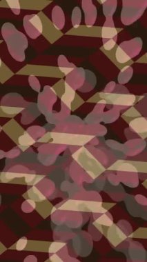 Benzersiz dijital animasyon tarzı grafikleri olan yaratıcı ortam tasarımı için yenilikçi hareket dokusu