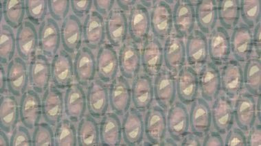 Soyut hareket desenli fütüristik video üretimi için dinamik dijital arkaplan