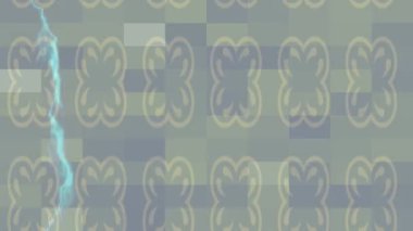 Soyut hareket desenli fütüristik video üretimi için dinamik dijital arkaplan