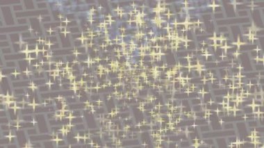 Estetik doku arkaplan tasarımı renkli hareket grafikleri ile moda film giriş profosyoneli