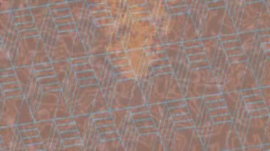 Modern medya üretimi için fütüristik dijital soyut doku sinematik tarz hareketli grafik ögesi