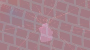 Organik desenli yüzey giriş stili video film sanatı ile soyut arkaplan tasarımı