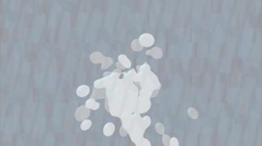 Benzersiz hareket grafikleri tasarım sanatına sahip yaratıcı film üretimi için özet bir arkaplan