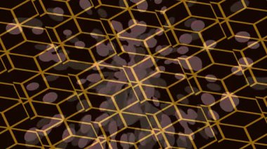 Benzersiz hareket grafikleri tasarım sanatına sahip yaratıcı film üretimi için özet bir arkaplan