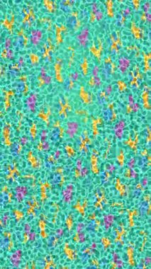 Dijital doku yüzey tasarım biçimi ile modern video animasyonu için gelişmiş hareket grafikleri