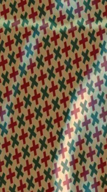 Benzersiz dijital animasyon tarzı grafikleri olan yaratıcı ortam tasarımı için yenilikçi hareket dokusu