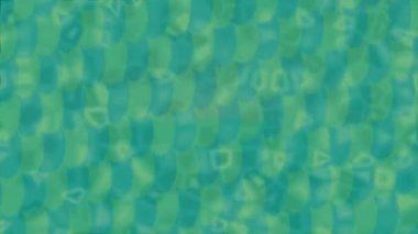 Organik desenli yüzey giriş stili video film sanatı ile soyut arkaplan tasarımı