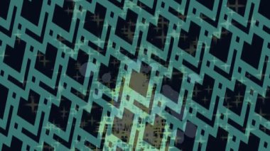 Modern medya üretimi için fütüristik dijital soyut doku sinematik tarz hareketli grafik ögesi