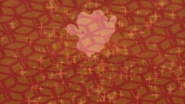 Profesyonel video projeleri sanat tarzı için organik hareketli arkaplan tasarımı