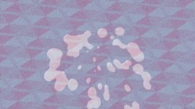 Lüks hareket projeleri için soyut tasarım stili animasyonu olan üst düzey dijital doku