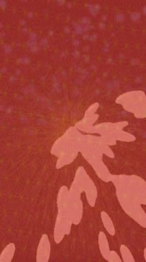 Organik desenli yüzey giriş stili video film sanatı ile soyut arkaplan tasarımı