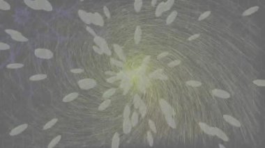 Modern medya üretimi için fütüristik dijital soyut doku sinematik tarz hareketli grafik ögesi