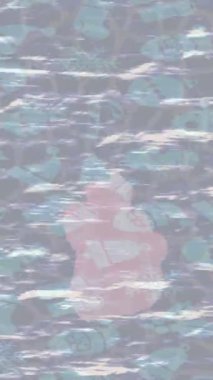 Soyut hareket desenli fütüristik video üretimi için dinamik dijital arkaplan