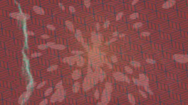 Dijital doku yüzey tasarım biçimi ile modern video animasyonu için gelişmiş hareket grafikleri