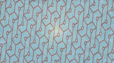 Modern medya üretimi için fütüristik dijital soyut doku sinematik tarz hareketli grafik ögesi