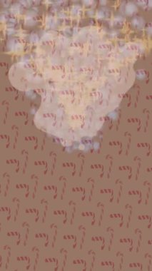 Lüks hareket projeleri için soyut tasarım stili animasyonu olan üst düzey dijital doku