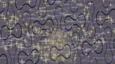 Dijital doku yüzey tasarım biçimi ile modern video animasyonu için gelişmiş hareket grafikleri