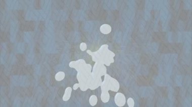 Modern medya üretimi için fütüristik dijital soyut doku sinematik tarz hareketli grafik ögesi