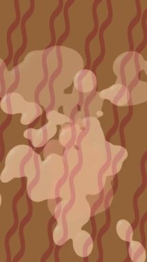 Soyut hareket desenli fütüristik video üretimi için dinamik dijital arkaplan