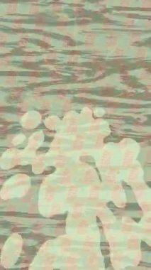 Dijital doku yüzey tasarım biçimi ile modern video animasyonu için gelişmiş hareket grafikleri