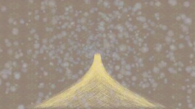 Soyut hareket desenli fütüristik video üretimi için dinamik dijital arkaplan