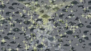 Yaratıcı video düzenleme film tasarımı için benzersiz hareket grafikleri biçimi giriş hareketi video pro