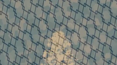 Dijital doku yüzey tasarım biçimi ile modern video animasyonu için gelişmiş hareket grafikleri