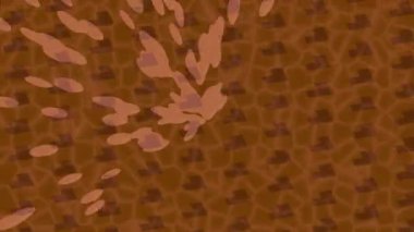 Soyut hareket desenli fütüristik video üretimi için dinamik dijital arkaplan