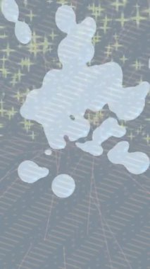 Benzersiz hareket grafikleri tasarım sanatına sahip yaratıcı film üretimi için özet bir arkaplan