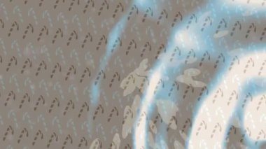 Lüks hareket projeleri için soyut tasarım stili animasyonu olan üst düzey dijital doku