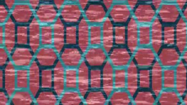 Benzersiz video giriş tasarımı projeleri için detaylı yüzey kalıbı film animasyon stili grafik girişi