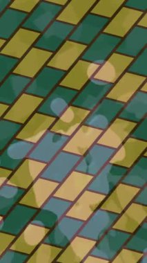 Organik desenli yüzey giriş stili video film sanatı ile soyut arkaplan tasarımı