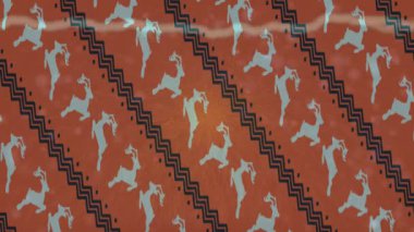 Dijital doku yüzey tasarım biçimi ile modern video animasyonu için gelişmiş hareket grafikleri