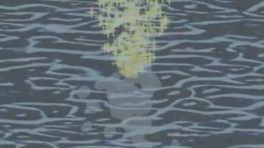 Estetik doku arkaplan tasarımı renkli hareket grafikleri ile moda film giriş profosyoneli