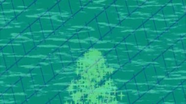 Benzersiz hareket grafikleri tasarım sanatına sahip yaratıcı film üretimi için özet bir arkaplan