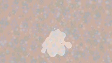 Benzersiz dijital animasyon tarzı grafikleri olan yaratıcı ortam tasarımı için yenilikçi hareket dokusu