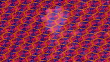 Lüks hareket projeleri için soyut tasarım stili animasyonu olan üst düzey dijital doku