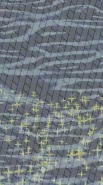 Benzersiz dijital hareket grafiklerine sahip yaratıcı sinematik projeler için yumuşak animasyon yüzeyi