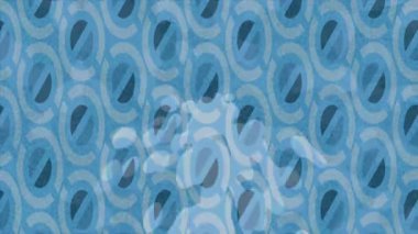 Organik desenli yüzey giriş stili video film sanatı ile soyut arkaplan tasarımı