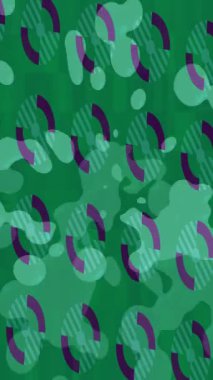 Estetik doku arkaplan tasarımı renkli hareket grafikleri ile moda film giriş profosyoneli