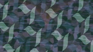 Soyut hareket desenli fütüristik video üretimi için dinamik dijital arkaplan