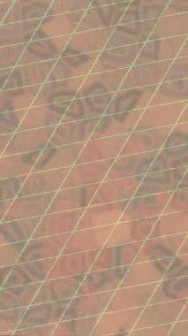 Dijital doku yüzey tasarım biçimi ile modern video animasyonu için gelişmiş hareket grafikleri