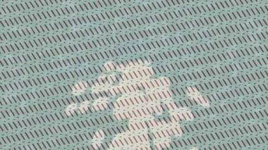 Benzersiz video giriş tasarımı projeleri için detaylı yüzey kalıbı film animasyon stili grafik girişi