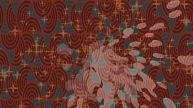 Benzersiz hareket grafikleri tasarım sanatına sahip yaratıcı film üretimi için özet bir arkaplan