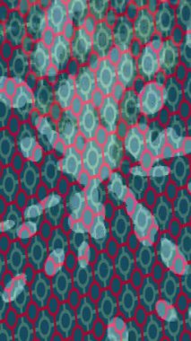 Benzersiz dijital animasyon tarzı grafikleri olan yaratıcı ortam tasarımı için yenilikçi hareket dokusu