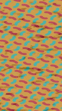 Organik desenli yüzey giriş stili video film sanatı ile soyut arkaplan tasarımı